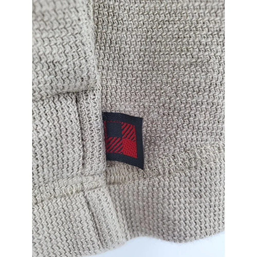 Woolrich Womens Full-Zip‎ Knit Jacket Beige L